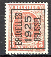 BE  PO 116 A   (*)    ---   BRUXELLES  ---   1925 - Typos 1922-31 (Houyoux)