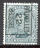 BE  PO 60 B   (*)    ---   BRUXELLES   ---   1922 - Typo Precancels 1922-26 (Albert I)