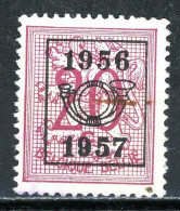BE  PO 661   (*)   ---   1956 - Typos 1951-80 (Ziffer Auf Löwe)