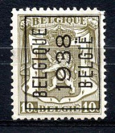 BE  PO 332 A  (*)   ---   BELGIQUE   ---   1938 - Typo Precancels 1936-51 (Small Seal Of The State)