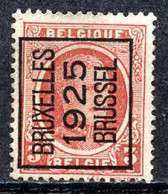 BE  PO 116 A   (*)    ---   BRUXELLES  ---   1925 - Typo Precancels 1922-31 (Houyoux)