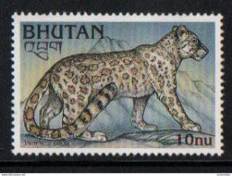 Bhutan  - 1997 - Endangered Species - Panthera Uncia - MNH ( OL 18/03/2023) - Bhután