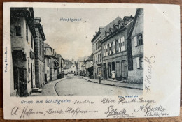 Gruss Aus Schiltigheim - Hauptgasse - A Circulé 14/08/1902 - Schiltigheim