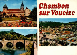 N°42540 Z -cpsm Chambon Sur Voueize -multivues- - Sonstige & Ohne Zuordnung