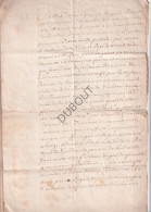 Weert/Nederweert/Wessem - Manuscript 1700 (V3136B) - Manuscripten