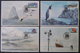 SOUTH AFRICA 1983 Maxicards 3x Sets - Weather Stations, Sport, Beaches - 12 Cards - Other & Unclassified
