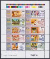 Sri Lanka Ceylon 2006 MNH MS Buddhism, Buddha, Monastary, Monk, Deer, Statue, Sculpture, Art, Miniature Sheet - Sri Lanka (Ceylon) (1948-...)