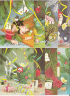 8 Verschillende Postkaarten Kerst- En Nieuwjaar (W038) - New Year