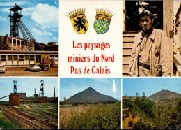 N°42548 Z -cpsm Les Paysages Miniers Du Nord Pas De Calais- - Mijnen