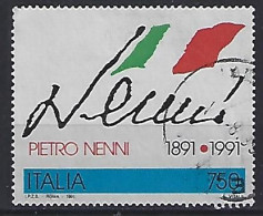 Italy 1991  Pietro Nanni  (o) Mi.2199 - 1991-00: Afgestempeld