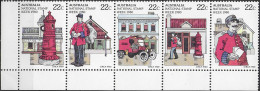1980 Australia National Stamp Day 5v. MNH SG. N. 752/56 - Altri & Non Classificati