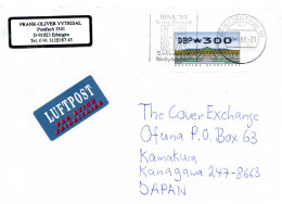 79041 - Bund - 1998 - 300Pfg ATM EF A LpBf BRIEFZENTRUM - IBRA '99 ... -> Japan - Filatelistische Tentoonstellingen