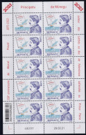 Monaco N°3287 - Feuille Entière - Neuf ** Sans Charnière - TB - Unused Stamps