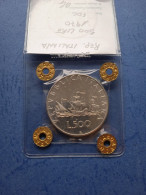 Italia-500 Lire 1970-argento - 500 Lire