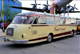 Setra 'Rapid Canach' - Ancien Autobus In Luxembourg  - 15x10cms PHOTO - Autobus & Pullman