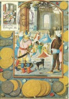 30951 - Carte Maximum - Portugal - Natal Adoraçao Reis Magos Livro De Horas D. Manuel I Sec XVI - Museu Arte Antiga - Tarjetas – Máximo