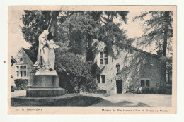 88 . DOMREMY . Maison Natale De Jeanne D'Arc Et Statue De A . Mercié . 1945 - Domremy La Pucelle
