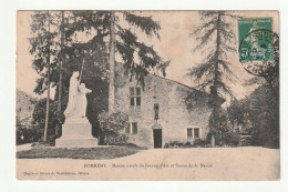 88 . DOMREMY . Maison Natale De Jeanne D'Arc Et Statue De A . Mercié . 1908 - Domremy La Pucelle