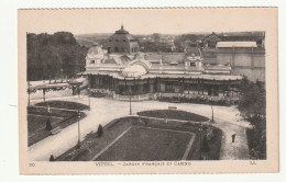 88 . VITTEL .  JARDIN FRANCAIS ET CASINO - Contrexeville