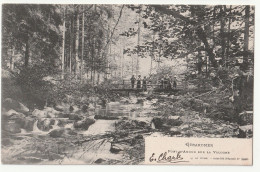 88 . GERARDMER . PONT D'AMOUR SUR LA VOLOGNE . 1903 - Gerardmer