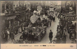 MI-CAREME 1912  CHAR DE LA VIE CHERE - Exhibitions