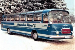 Setra S14 - Ancien Autobus  - 15x10cms PHOTO - Bus & Autocars