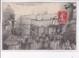 AY: Les émeutes En Champagne 1911, La Maison Bissinger - Très Bon état - Ay En Champagne