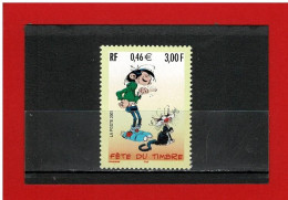 2001 - N° 3370 - NEUF** - FETE DU TIMBRE - GASTON LAGAFFE - COTE Y & T : 1.50 Euros - Unused Stamps