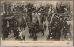 MI-CAREME 1912  CHAR DE L'ENLEVEMENT DE LA JOCONDE - Expositions