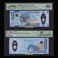 Philippines 1000 Pesos (2023), Polymer, Lucky Number 000, PMG66 - Philippines