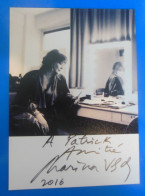 AUTOGRAPHE DE MARINA VLADY SUR PHOTO - Schauspieler Und Komiker