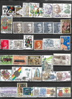 ESPAGNE -68 TRES BEAUX TIMBRES OBLITERES -AVEC DES SERIES  -  PAS EMINCES-DE 1981-90- 2  SCANS.. - Gebruikt