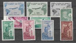 Italien - Selt./postfr. LP-Serien Aus 1948/61 - Aus Michel 763/1102! - 1991-00: Neufs