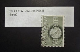 Belgie Belgique - 1960 - OPB/COB N° 1151  ( 1 Value ) - Europa  Obl. Braine Le Chateau - Usati
