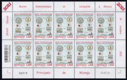 Monaco N°3298 - Feuille Entière - Neuf ** Sans Charnière - TB - Ungebraucht