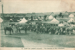 CPA Camp Du LARZAC - Vue Générale Et Parc D'Artillerie-10     L2935 - Andere & Zonder Classificatie