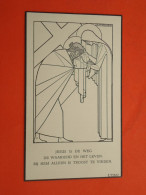 Priester - Pastoor David Velghe  Geboren Te Adinkerke 1910  Overleden Te Alveringem  1942   (2scans) - Religion & Esotericism