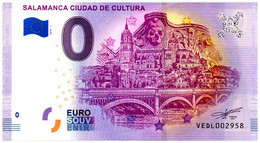Billet Touristique - 0 Euro - Espagne - Salamanca - (2019-1) - Pruebas Privadas
