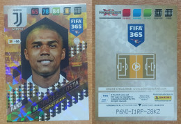 AC - 210 DOUGLAS COSTA  JUVENTUS  IMPACT SIGNING  PANINI FIFA 365 2018 ADRENALYN TRADING CARD - Trading-Karten