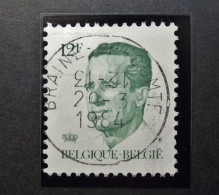 Belgie Belgique - 1984  OPB/COB N° 2113 ( 1 Value ) Koning Boudewijn ' Type Velghe'  Obl. Braine Le Comte - Usados