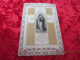 Holy Card Lace,kanten Prentje, Santino, Edit L Turgis Jeune - Devotieprenten