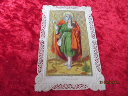 Holy Card Lace,kanten Prentje, Santino, Edit Dopter Pl 268, St Benoit - Devotieprenten