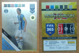 AC - 282 PEDRO GEROMEL  GREMIO  FANS FAVOURITE  PANINI FIFA 365 2019 ADRENALYN TRADING CARD - Trading-Karten