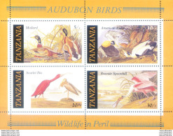 Fauna. Uccelli 1986. - Tanzania (1964-...)