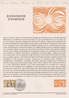 1978 FRANCE Document De La Poste Economies D'energie N° 2007 - Documentos Del Correo