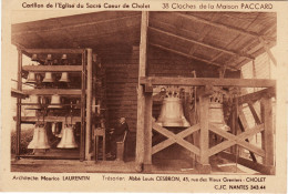 49 CHOLET Carillon De L'église SACRE COEUR 38 Cloches De La Maison PACCARD - Cholet