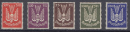 D,Dt.Reich Mi.Nr. 263 - 267 Flugpost Holztaube - Nuevos