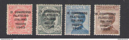 1922 Italia - Regno, Congresso Filatelico N. 126/26 - MNH** Eccezionale - Other & Unclassified