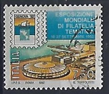 Italy 1992  Briefmarkenausstellung "GENOVA`92"  (o) Mi.2206 - 1991-00: Used
