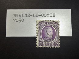 Belgie Belgique - 1922 - OPB/COB N° 197  ( 1 Value ) -   Obl. Braine Le Comte - 1922-1927 Houyoux